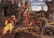 MANTEGNA, Andrea The Adoration of the Shepherds sf USA oil painting artist